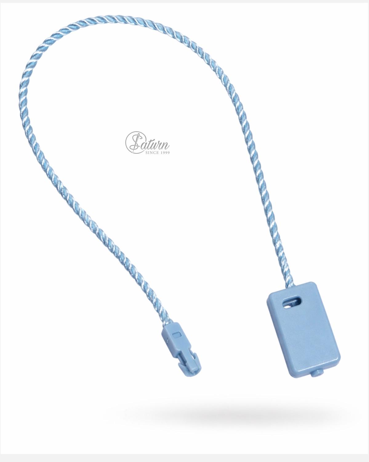Snur pentru etichete 17 cm, sigiliu plastic tip tag string, pentru haine și produse, 1000 buc/punga