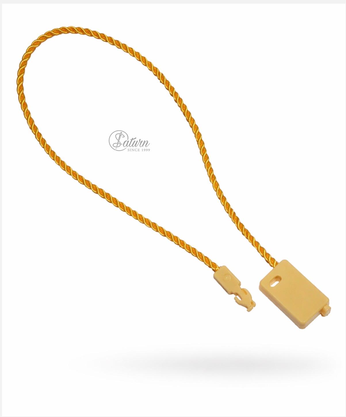 Snur pentru etichete 17 cm, sigiliu plastic tip tag string, pentru haine și produse, 1000 buc/punga