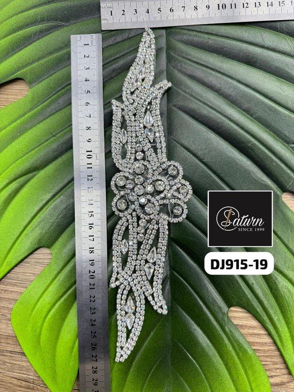 Strasuri de Lipit la Cald DJ915-19 – Aplicatie Decorativa Termoadeziva pentru Textile