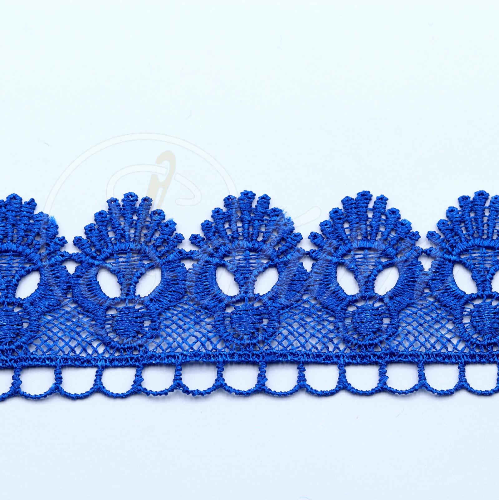 DANTELA GABIR DIN POLIESTER 5CM #4478-4-(10 YARDS/CARD 9,10 METRI)