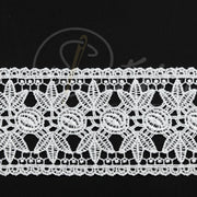 DANTELA GABIR DIN POLIESTER 7CM #4478-39- (10 YARDS/CARD 9,10 METRI)