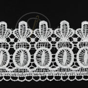 DANTELA GABIR DIN POLIESTER 8CM #4478-6- (10 YARDS/CARD 9,10 METRI)