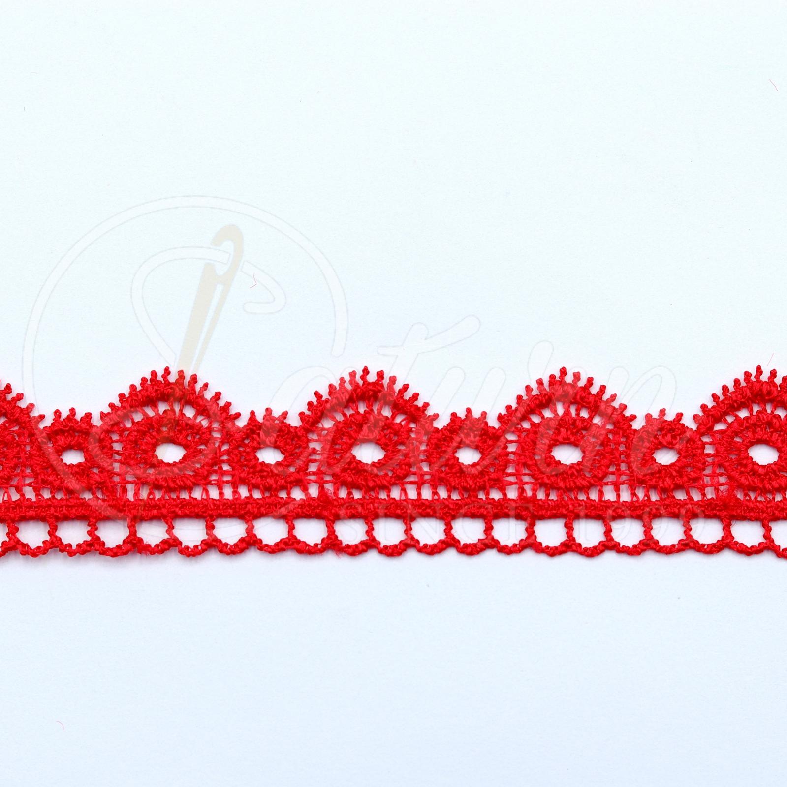 DANTELA GABIR DIN POLIESTER 2,5CM #4478-42- (10 YARDS/CARD 9,10 METRI)