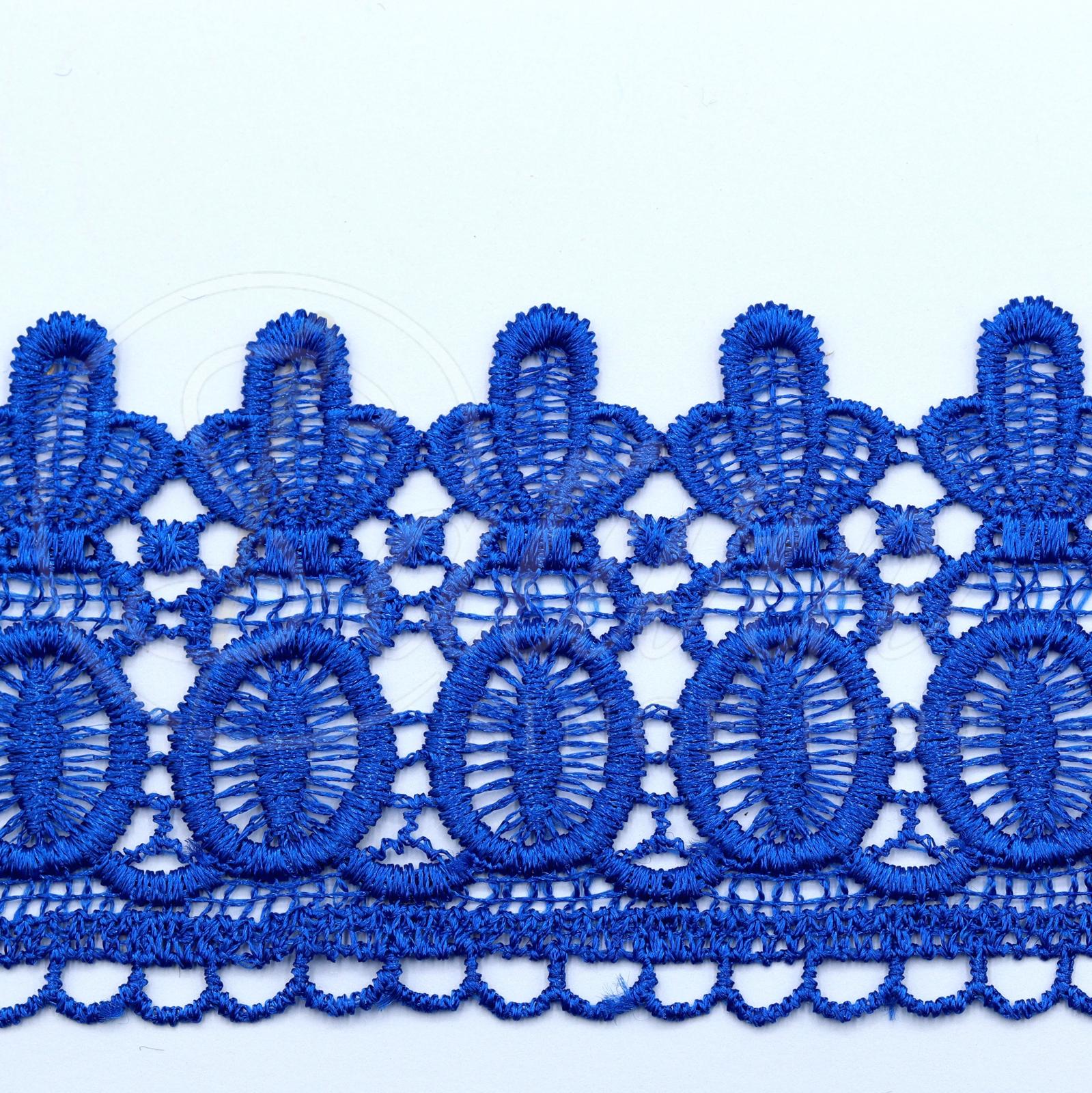 DANTELA GABIR DIN POLIESTER 8CM #4478-6- (10 YARDS/CARD 9,10 METRI)