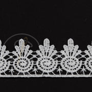 DANTELA GABIR DIN POLIESTER -4478-31- 4.5CM  (10 YARDS/CARD 9,10 METRI)