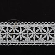 DANTELA GABIR DIN POLIESTER 4,5CM  #4478 -27-(10 YARDS/CARD 9,10 METRI)