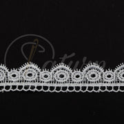DANTELA GABIR DIN POLIESTER 2,5CM #4478-42- (10 YARDS/CARD 9,10 METRI)