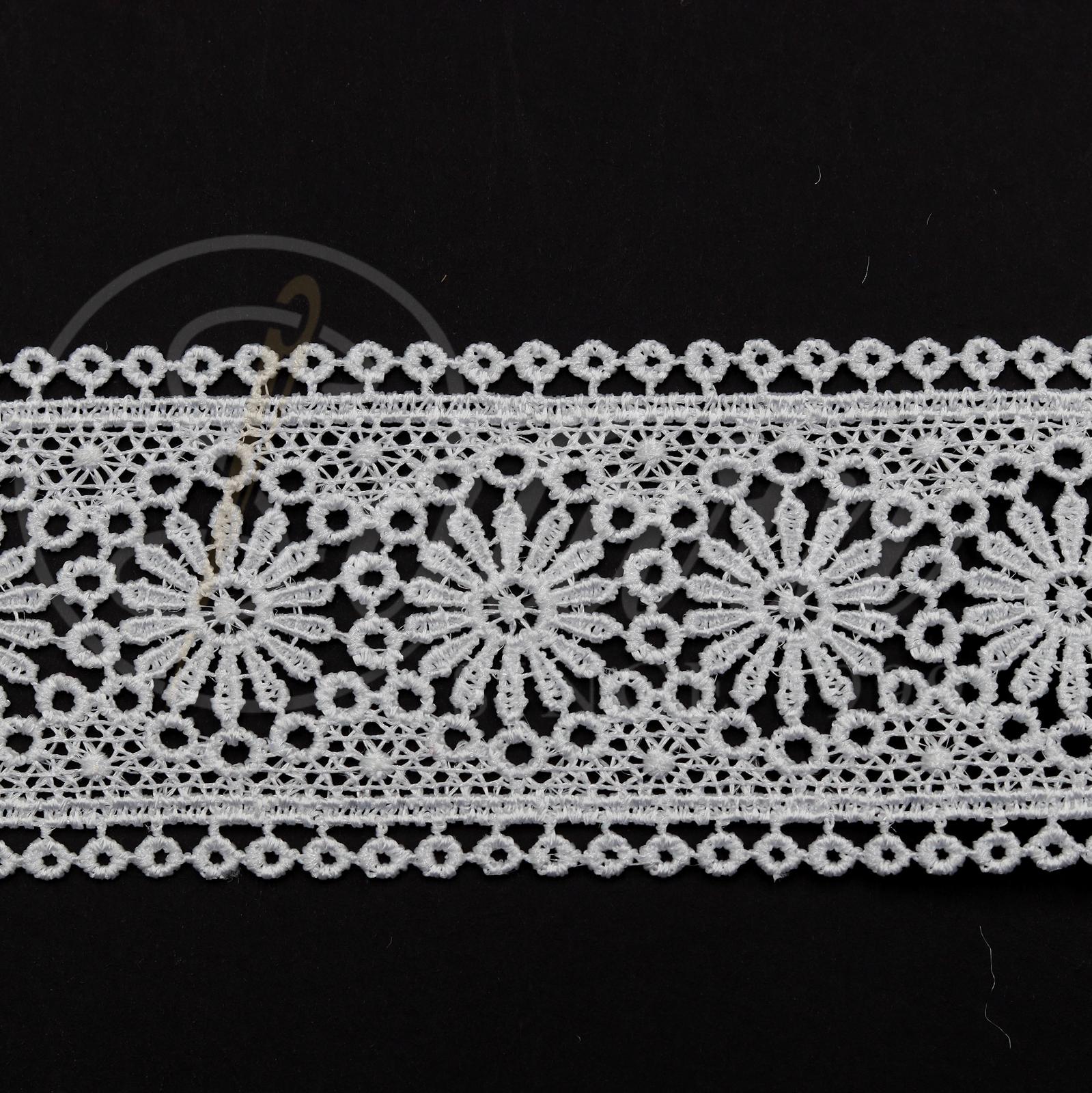 DANTELA GABIR DIN POLIESTER -4478-41- 5CM (10 YARDS/CARD 9,10 METRI)