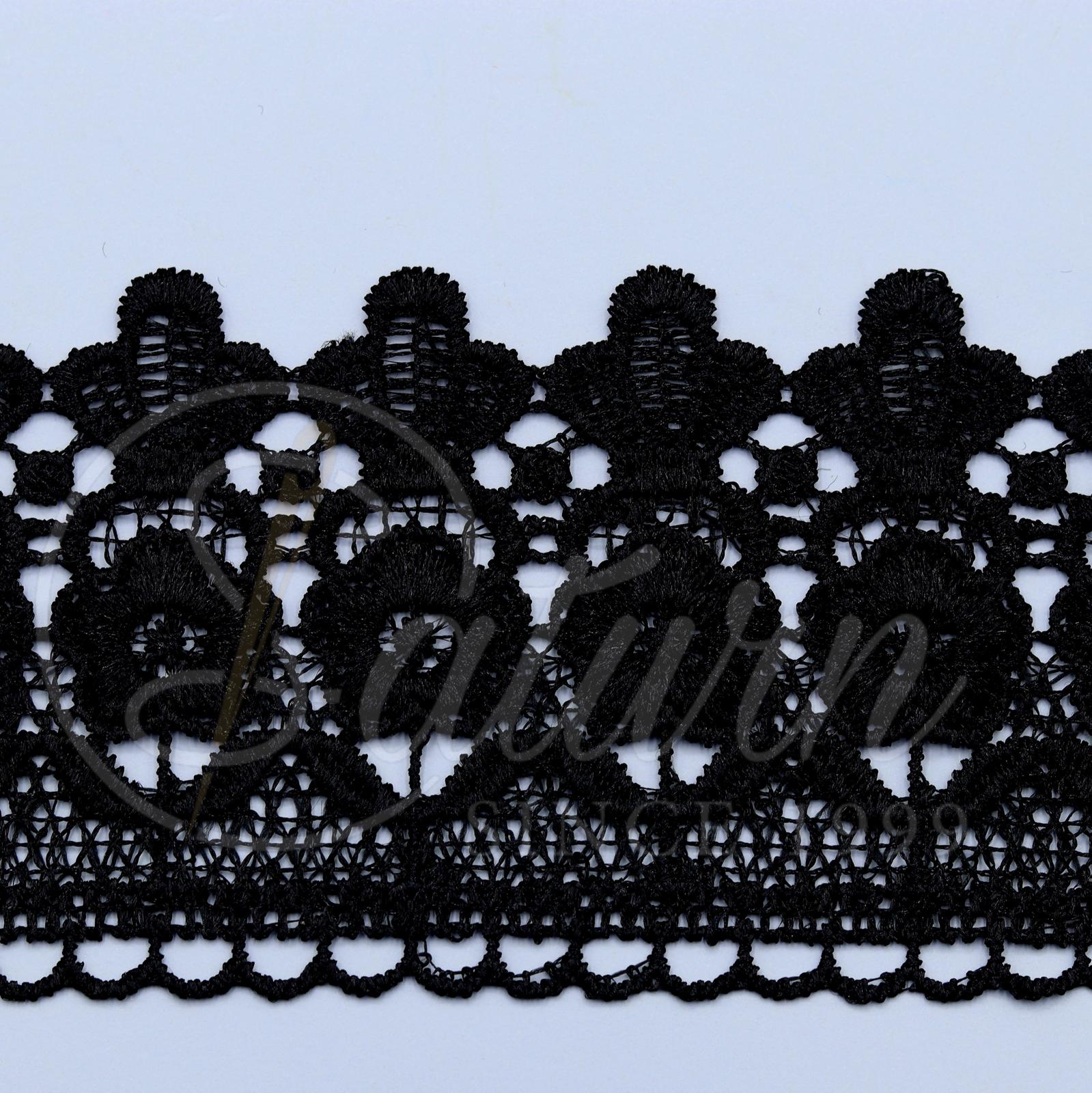 DANTELA GABIR DIN POLIESTER -4478-5- 8,5CM (10 YARDS/CARD 9,10 METRI)