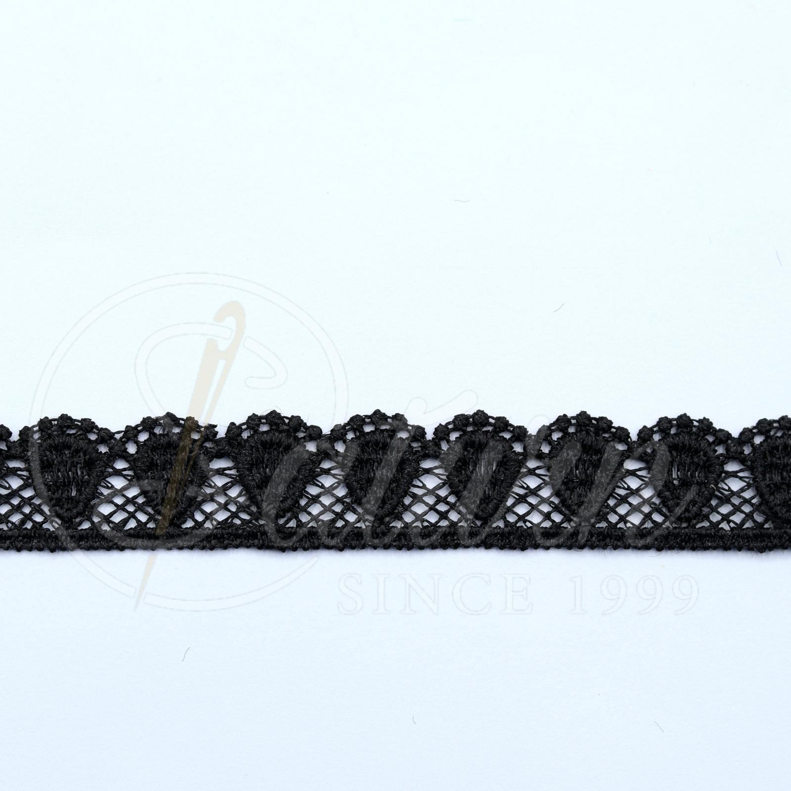 DANTELA GABIR DIN POLIESTER 1,7CM #4478-1-(10 YARDS/CARD 9,10 METRI)