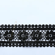 DANTELA GABIR DIN POLIESTER -4478-7- 4.5CM  (10 YARDS/CARD 9,10 METRI)