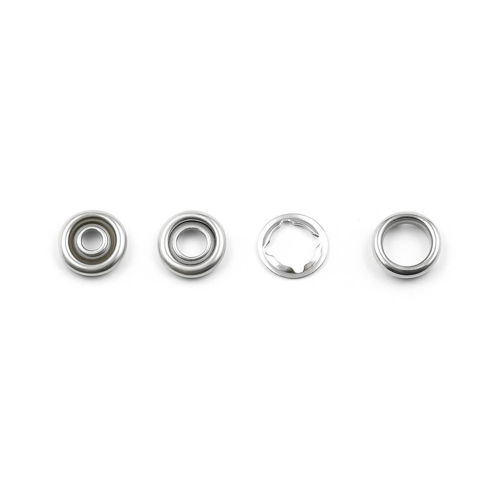 Capse Metalice Tip Bebe /Snap/4Piese/pereche marime 9,5 mm Interior 1440 Perechi/Pungă–Inoxidabile (Nu Ruginesc)