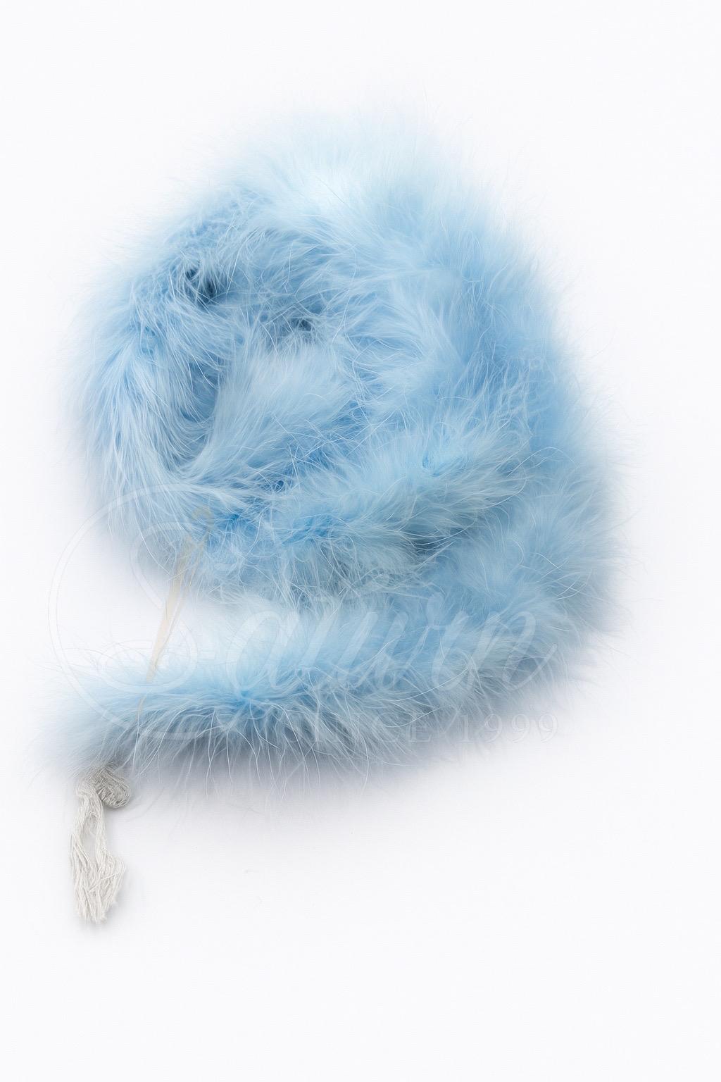 Sal puf bogat coada de pisica-50gr,2metri-fluffy,blana naturala,pentru costume si cosplay