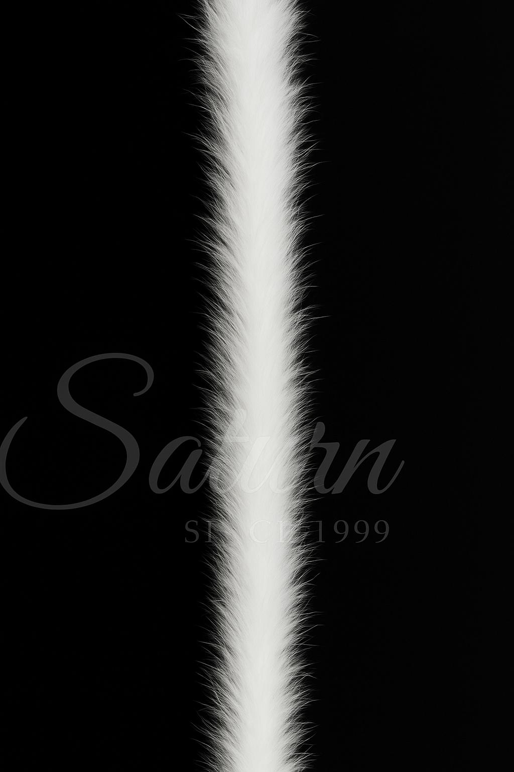 Sal puf coada de pisica-30gr,2metri fluffy,blana naturala,pentru costume si cosplay