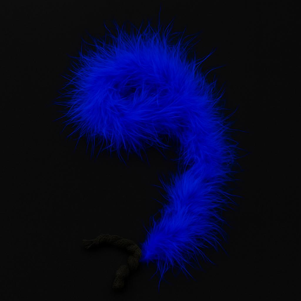 Sal puf de pisica -13gr,2metri -fluffy,blana naturala,pentru costume si cosplay