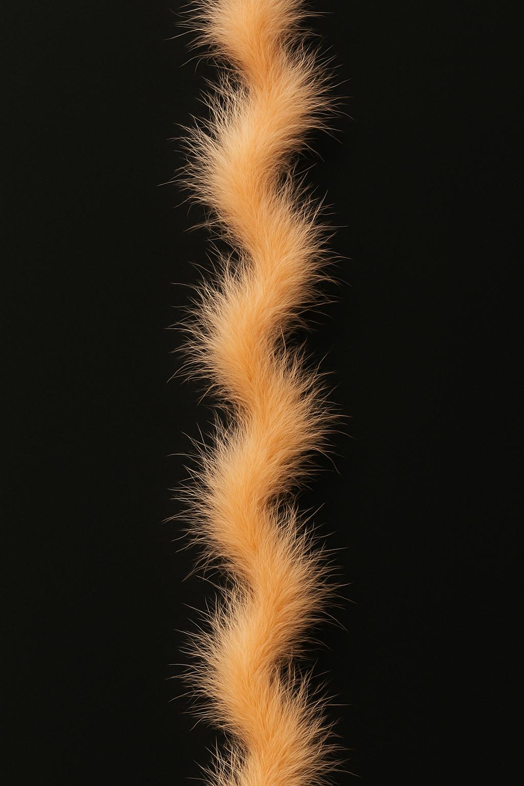 Sal puf de pisica -13gr,2metri -fluffy,blana naturala,pentru costume si cosplay