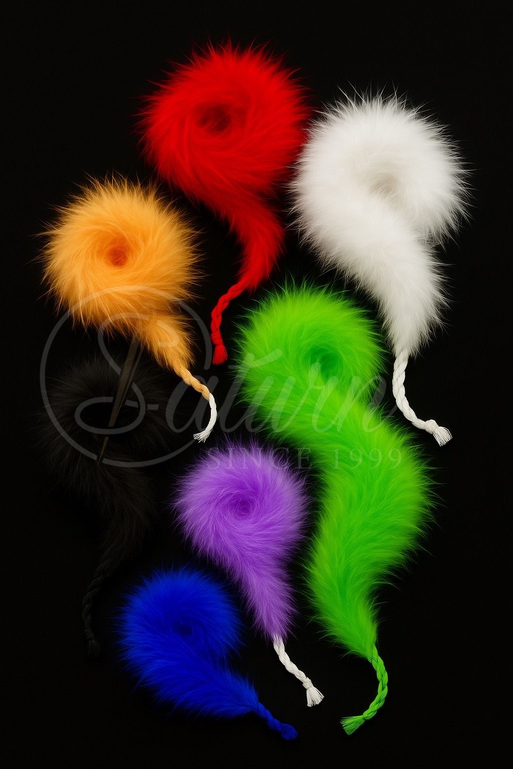 Sal puf de pisica -13gr,2metri -fluffy,blana naturala,pentru costume si cosplay