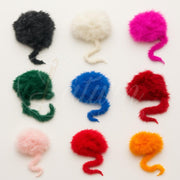 Sal puf coada de pisica-50gr,10metri fluffy,blana naturala,pentru costume si cosplay