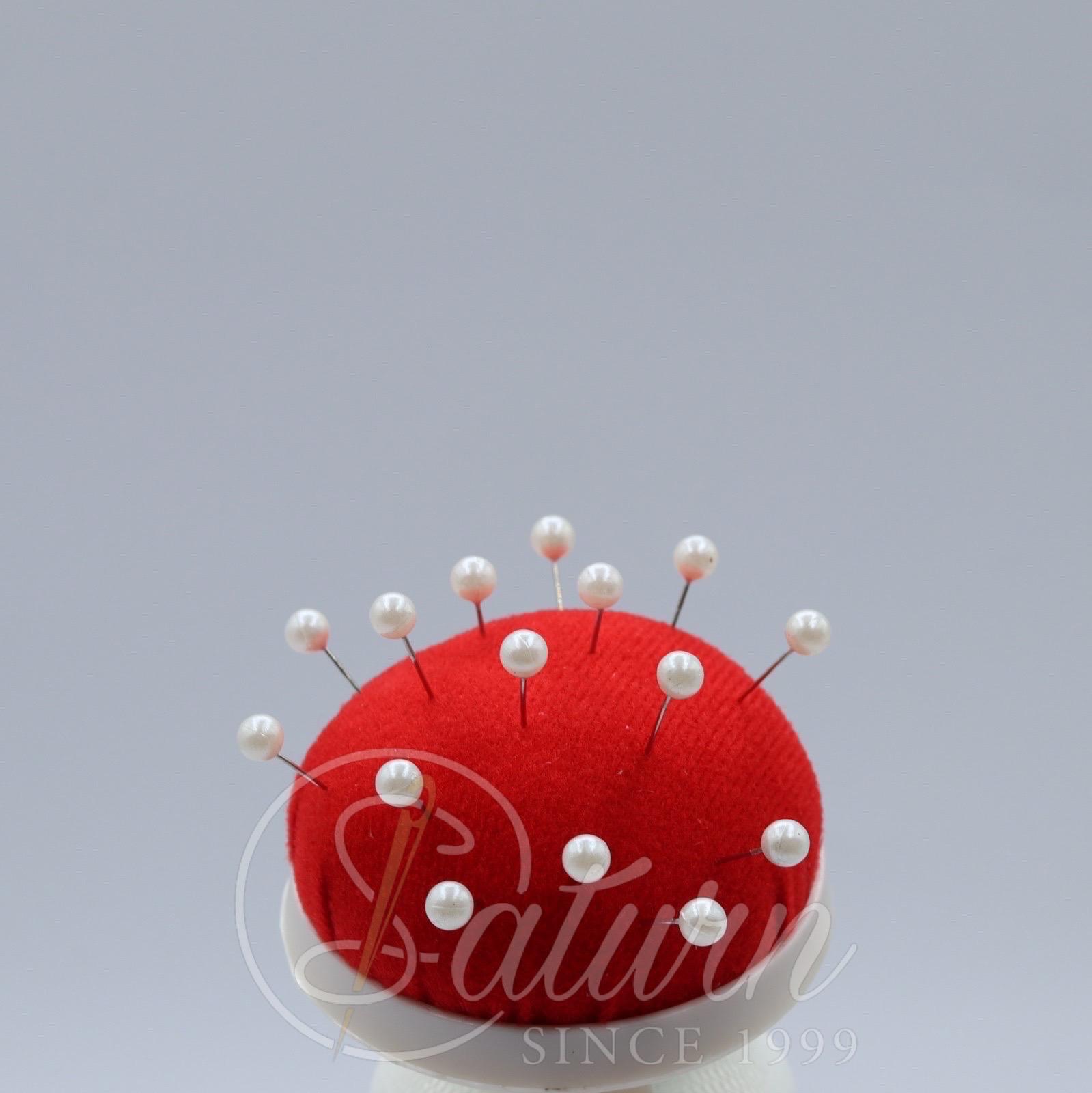 Bolduri cu cap perla albă 1,7 cm – 100 bucati, decorative și rezistente