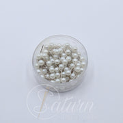 Bolduri cu cap perla albă 1,7 cm – 100 bucati, decorative și rezistente