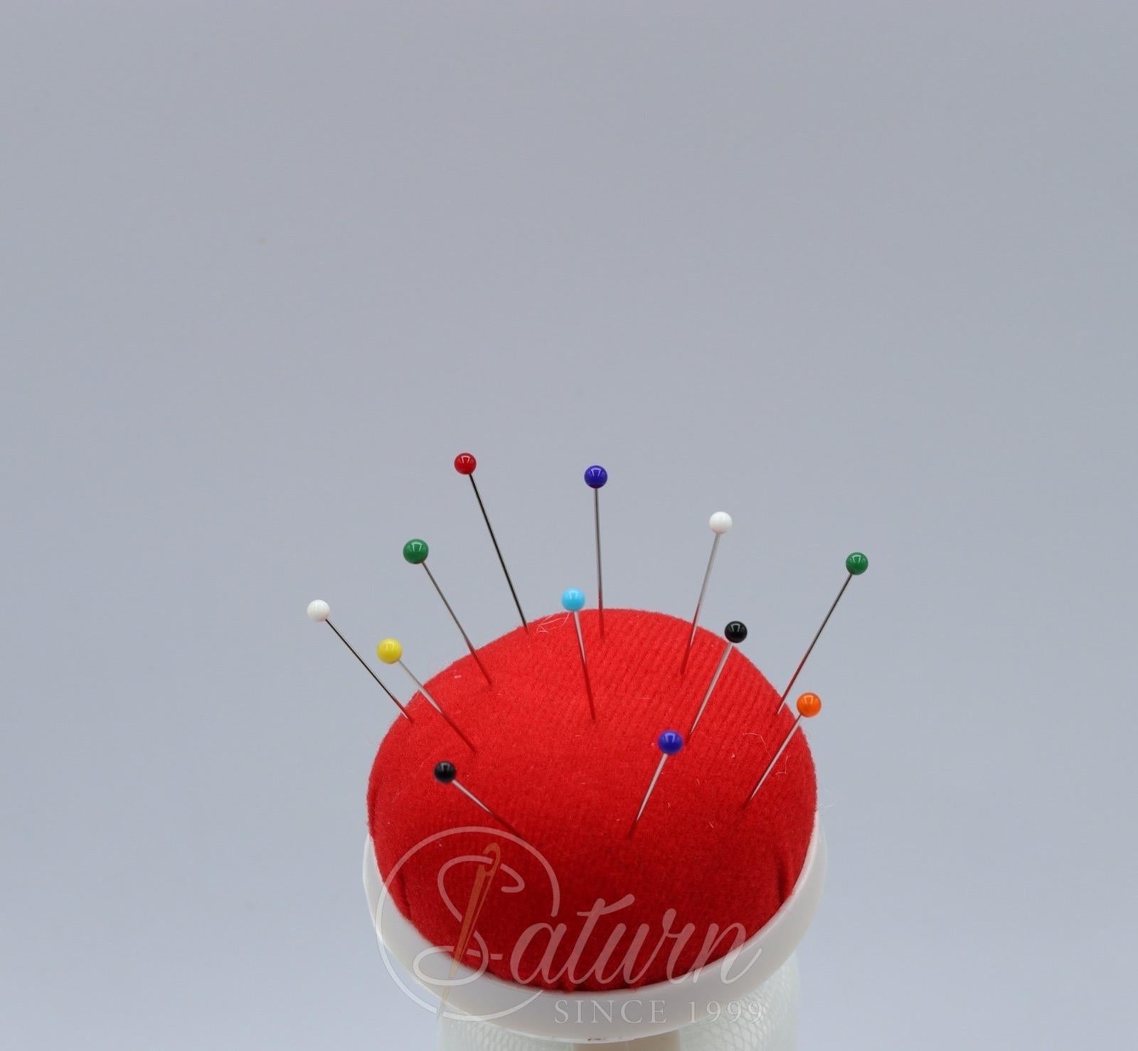Bolduri cu cap perla colorate, 3.8 cm – Set 500 bucati în cutie