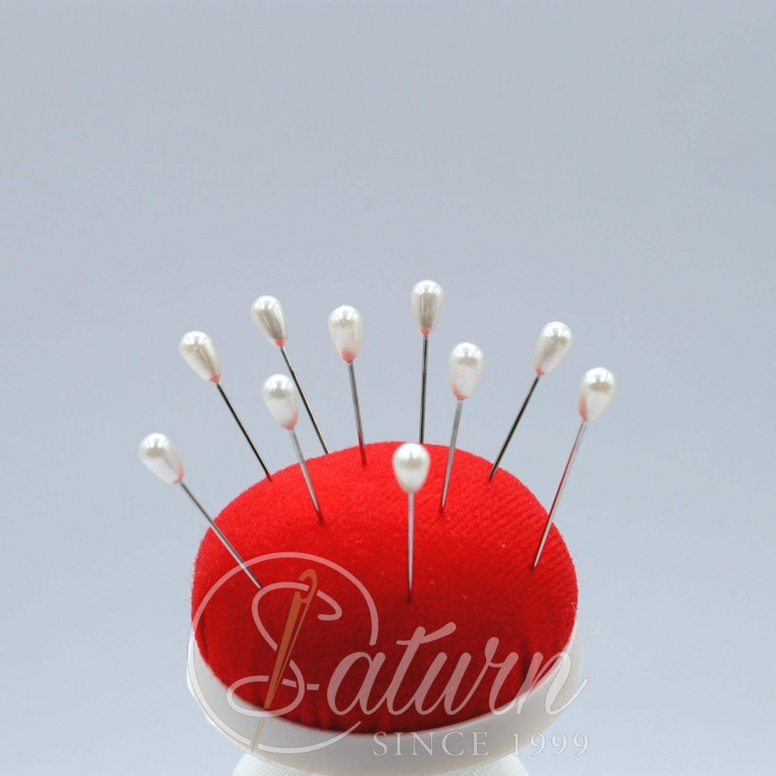 Bolduri cu Cap Perla Alb – 350 g Cutie | Ace 5 cm pentru Decor, Florării, Croitorie