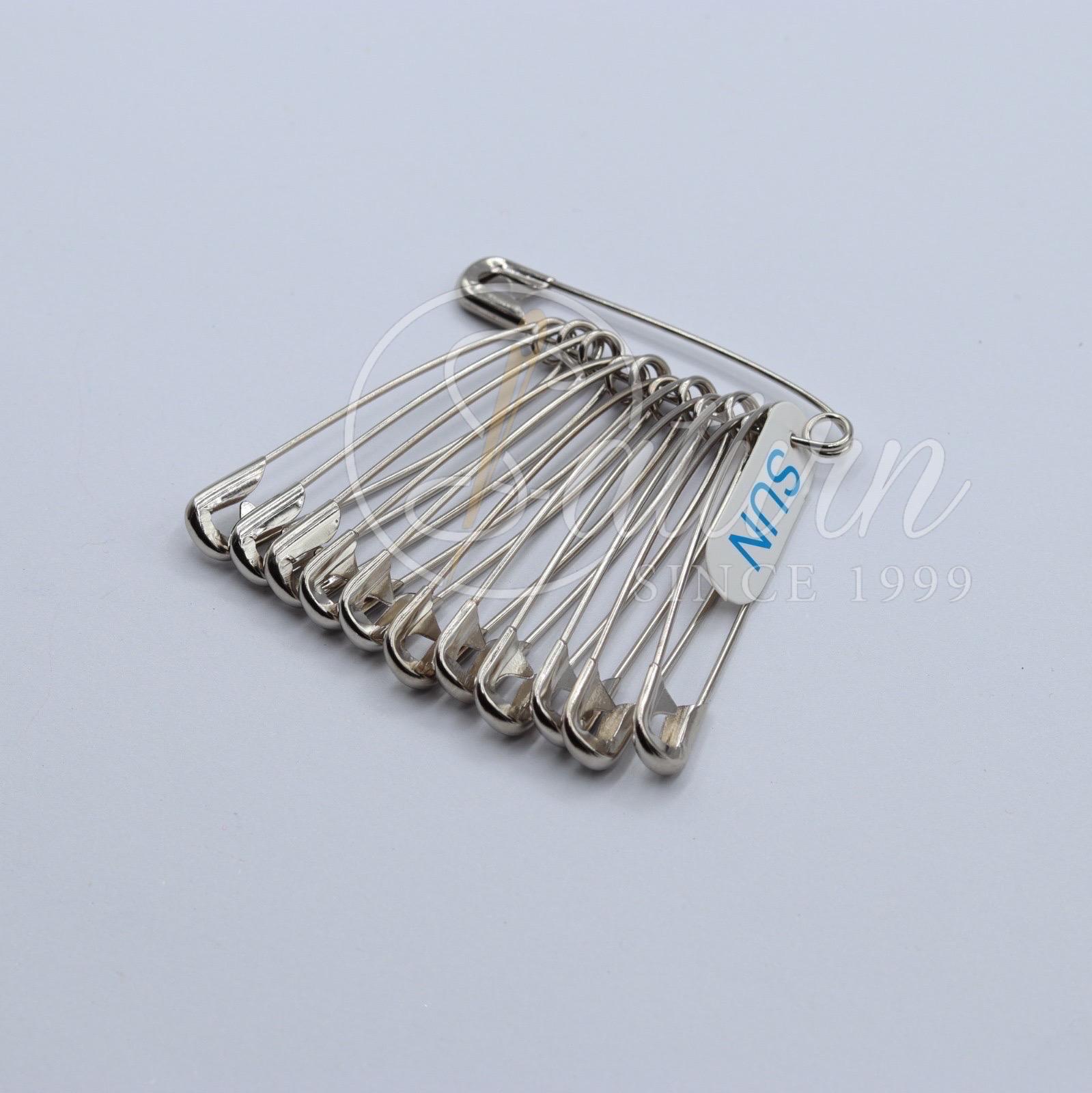 Ace de siguranta Nr. 3 – 432 bucăti, 4cm ,otel inoxidabil, rezistente si multifunctionale