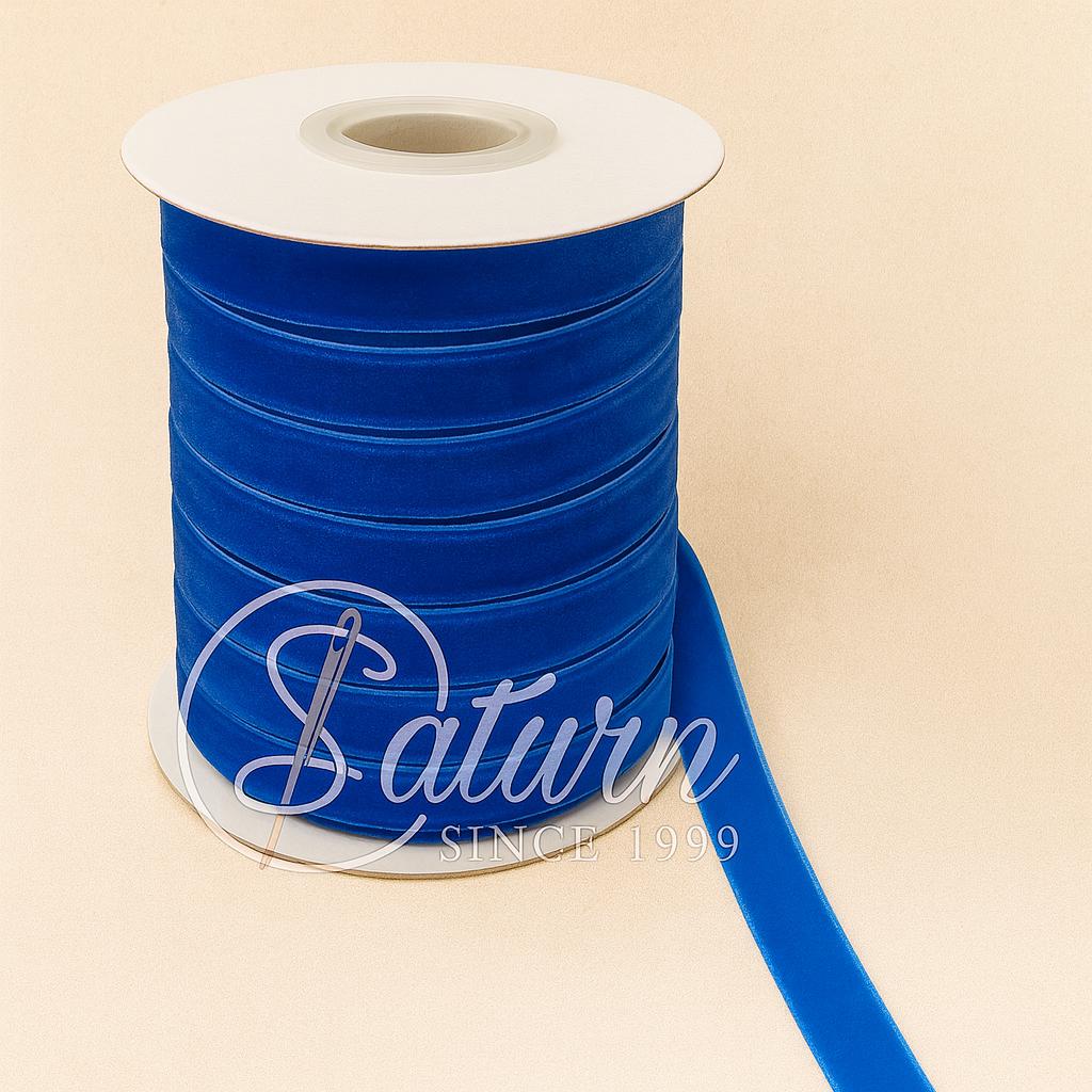 Banda De Catifea Premium –1cm, 20 Yards/Rola(18.3Metri)  – Diverse Culori