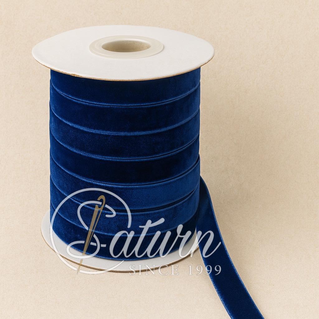 Banda De Catifea Premium –1cm, 20 Yards/Rola(18.3Metri)  – Diverse Culori