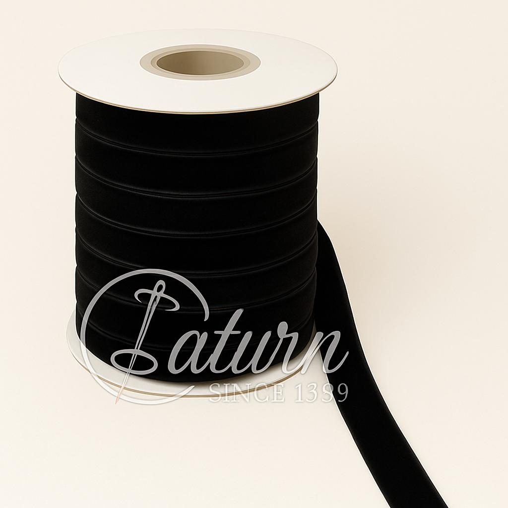Banda De Catifea Premium –1cm, 20 Yards/Rola(18.3Metri)  – Diverse Culori