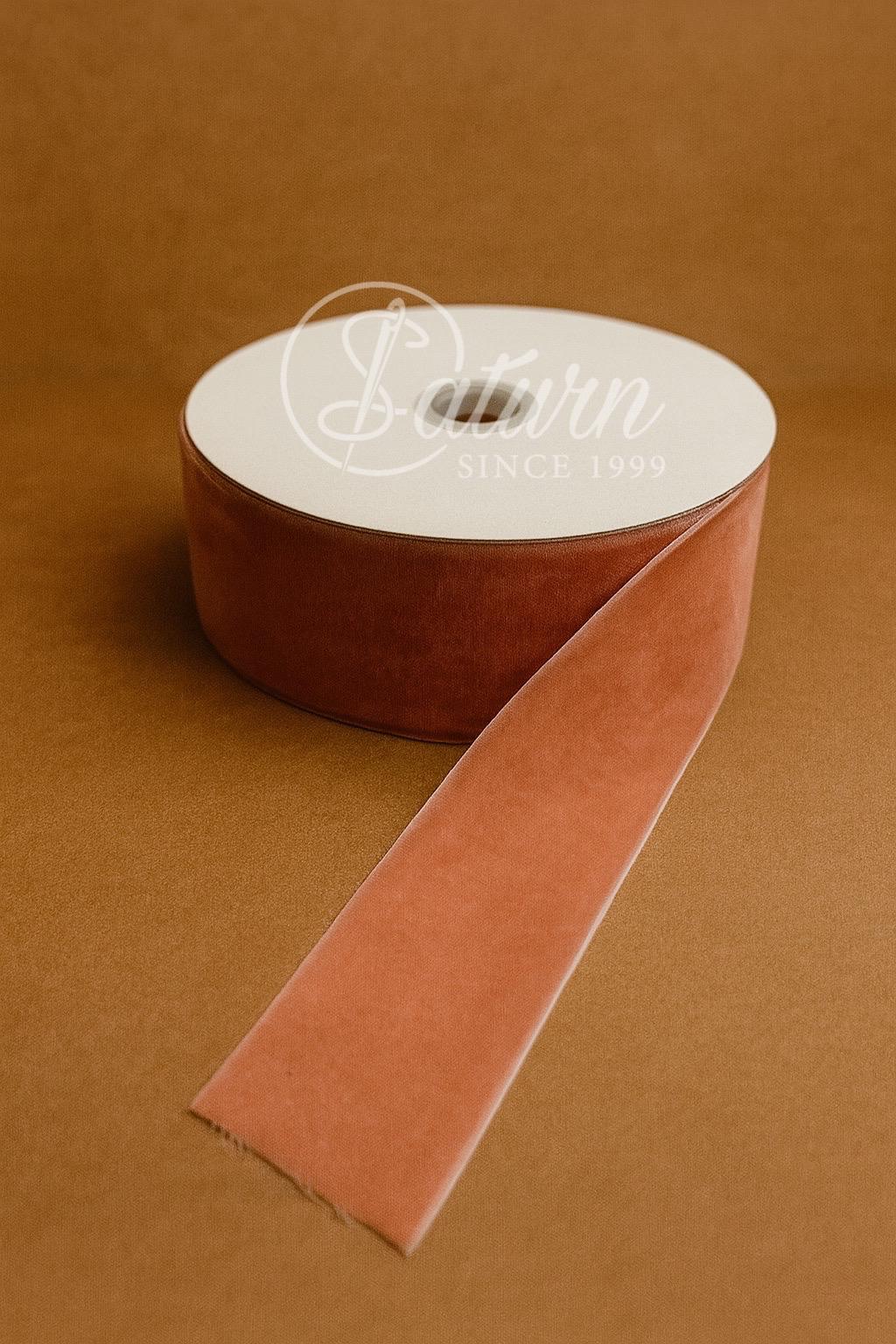 Banda De Catifea Premium –5cm, 20 Yards/Rola (18.3Metri) – Diverse Culori