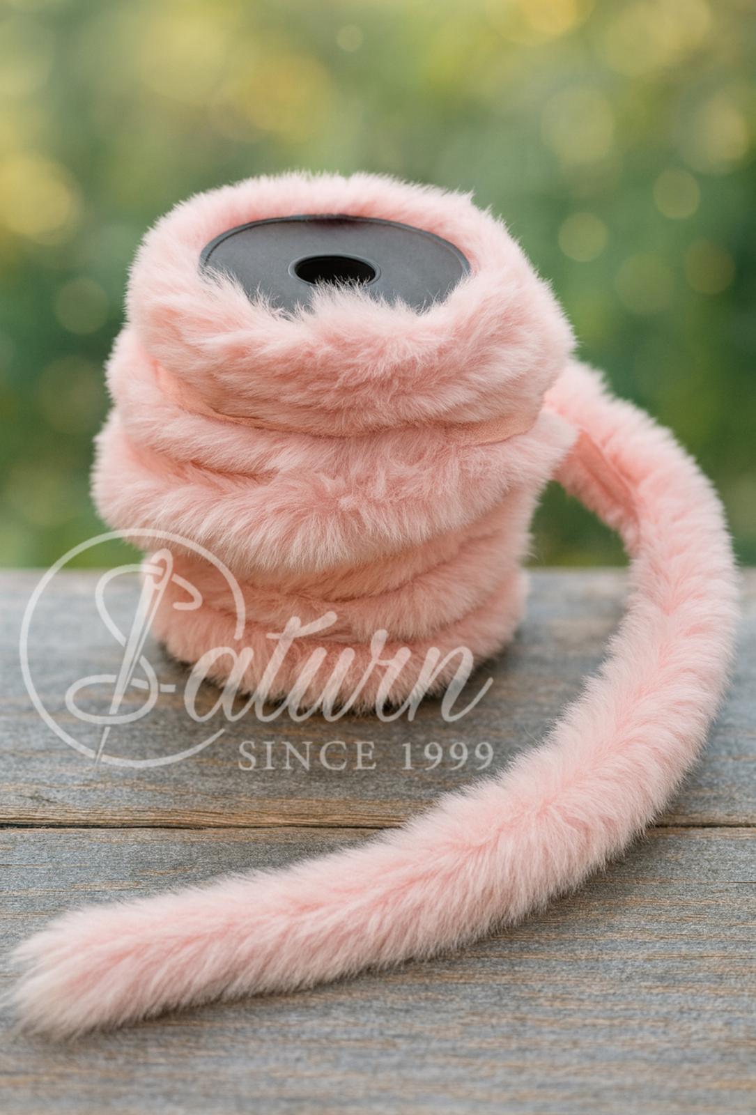 Banda din blanita artificiala,ingusta 3.5cm – Pufoasa, Decorativa la Metru