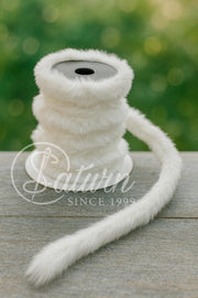 Banda din blanita artificiala,ingusta 3.5cm – Pufoasa, Decorativa la Metru