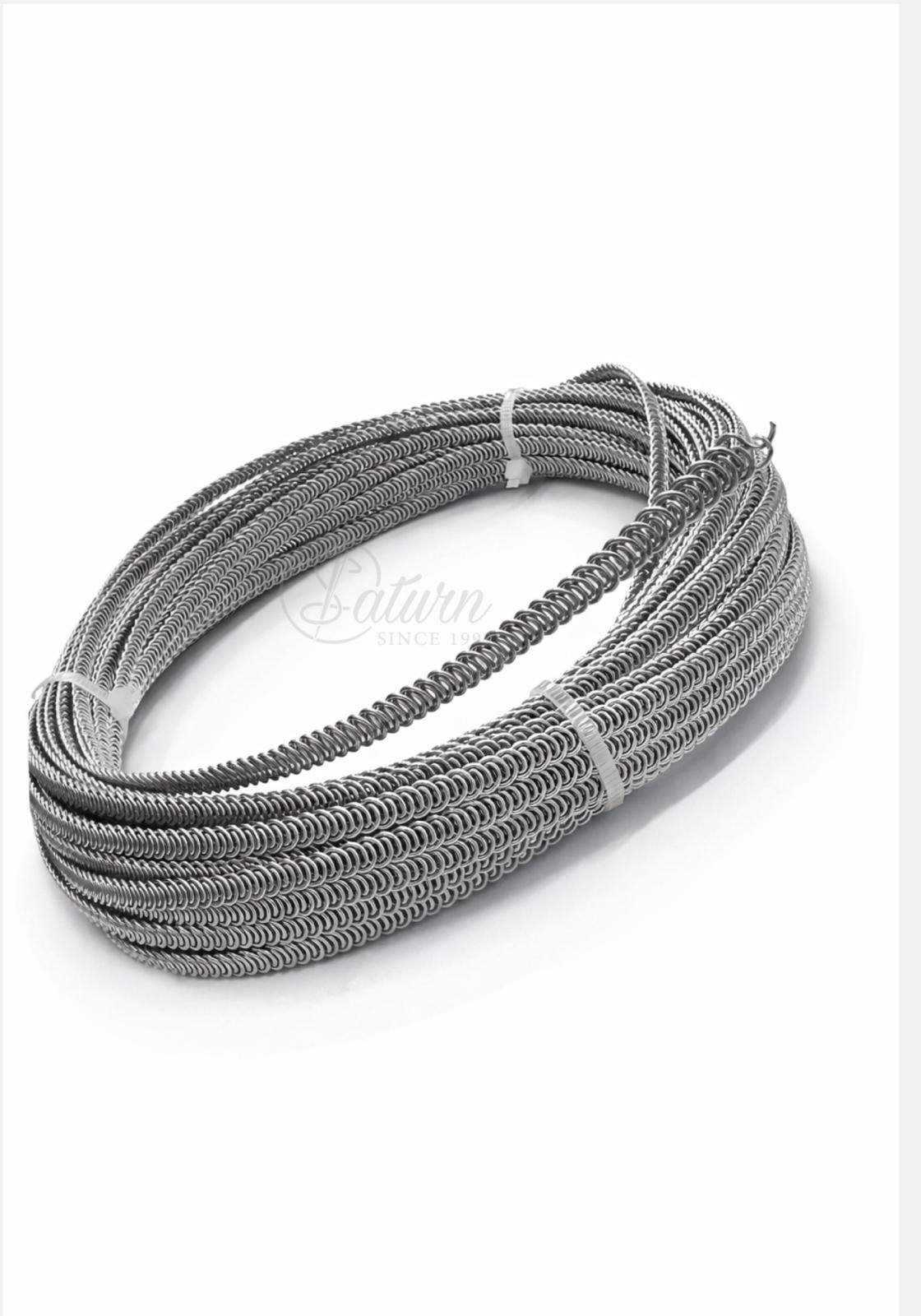 Balene metalice de bagat 0,7 cm – rola 15 metri, pentru corsete și articole vestimentare