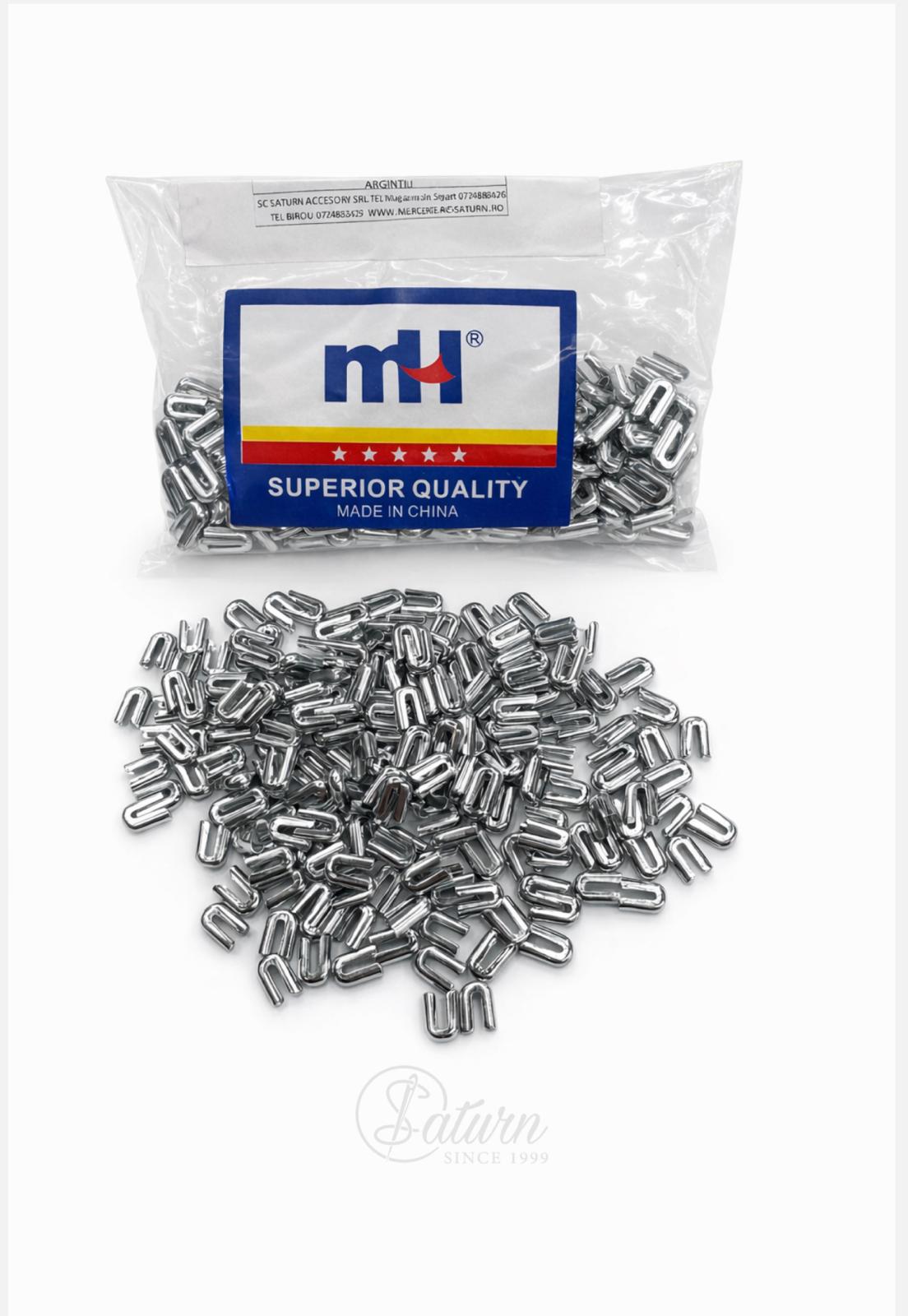 Capete balena metalice 5 mm – set 500 bucati, pentru balene de cusut