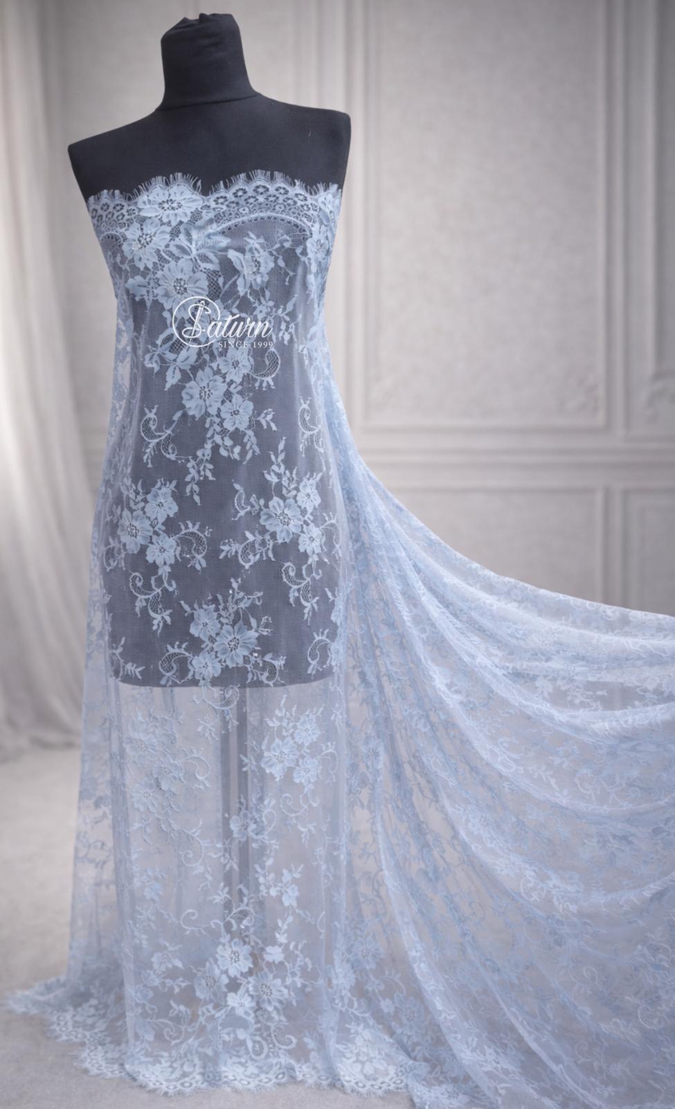 Dantela Chantilly -Model (#0329)Latime 150 cm, 3 m