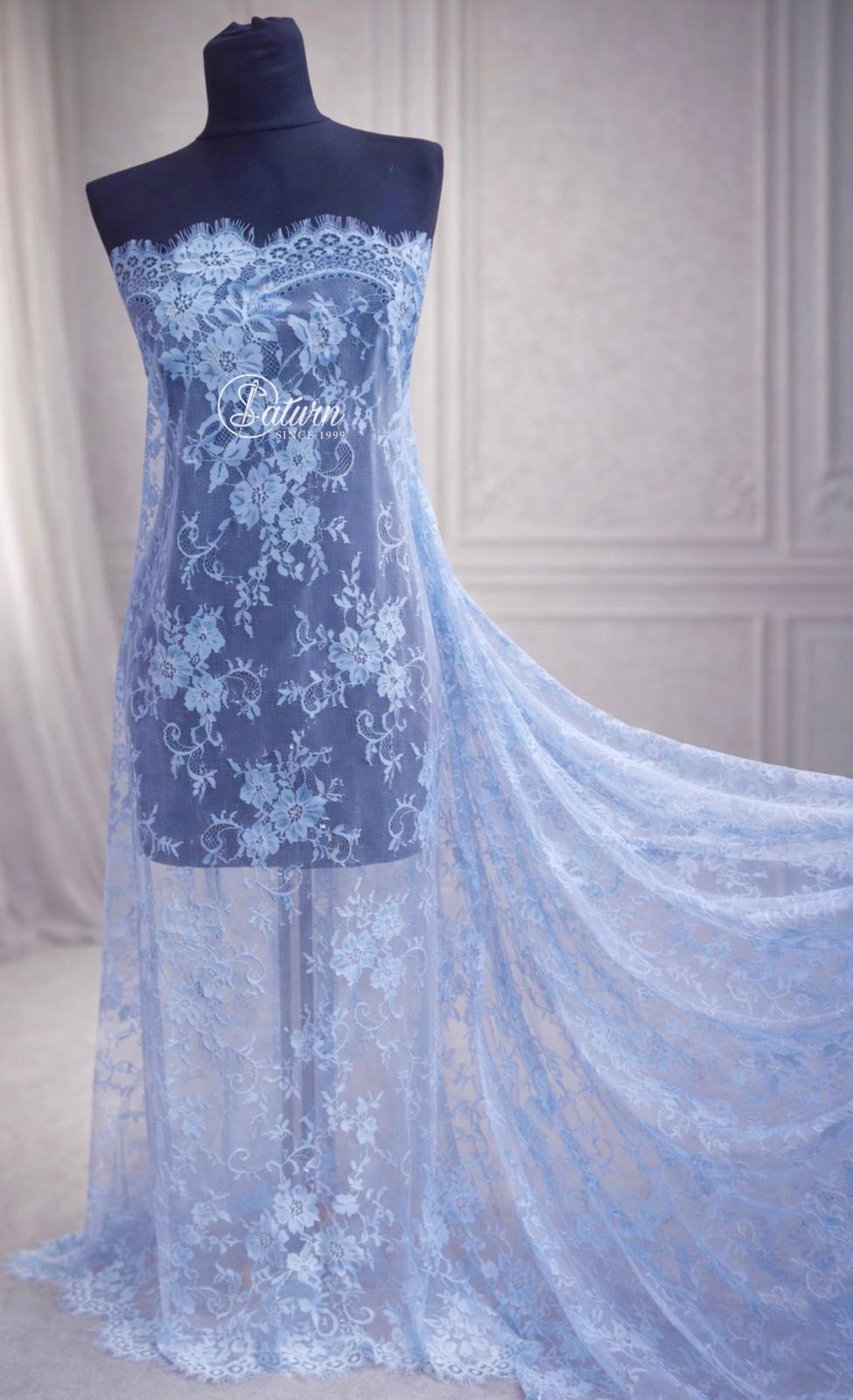 Dantela Chantilly -Model (#0329)Latime 150 cm, 3 m