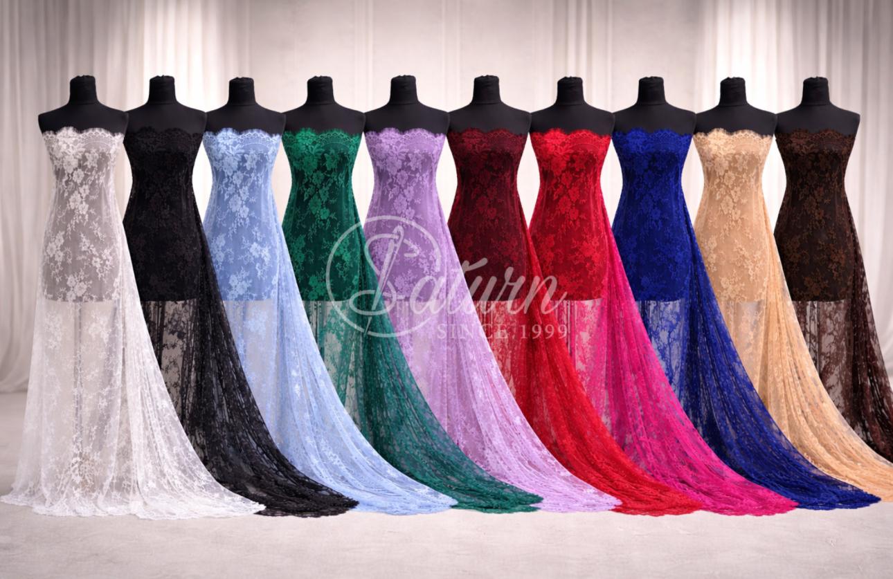 Dantela Chantilly -Model (#0329)Latime 150 cm, 3 m