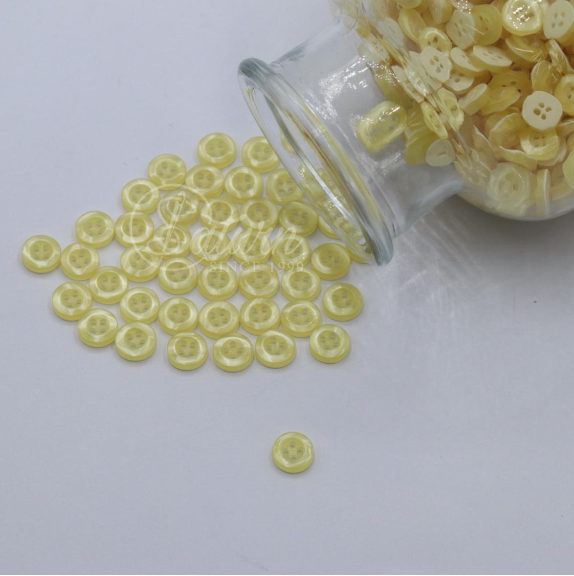 Nasturi din plastic,colorati 4 gauri/18L 1000Buc /Punga