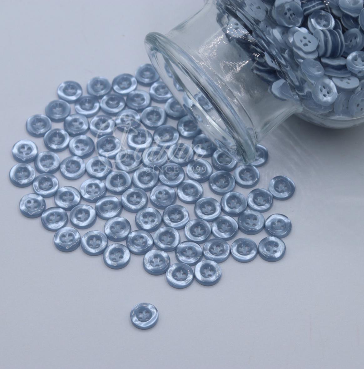 Nasturi din plastic,colorati 4 gauri/18L 1000Buc /Punga