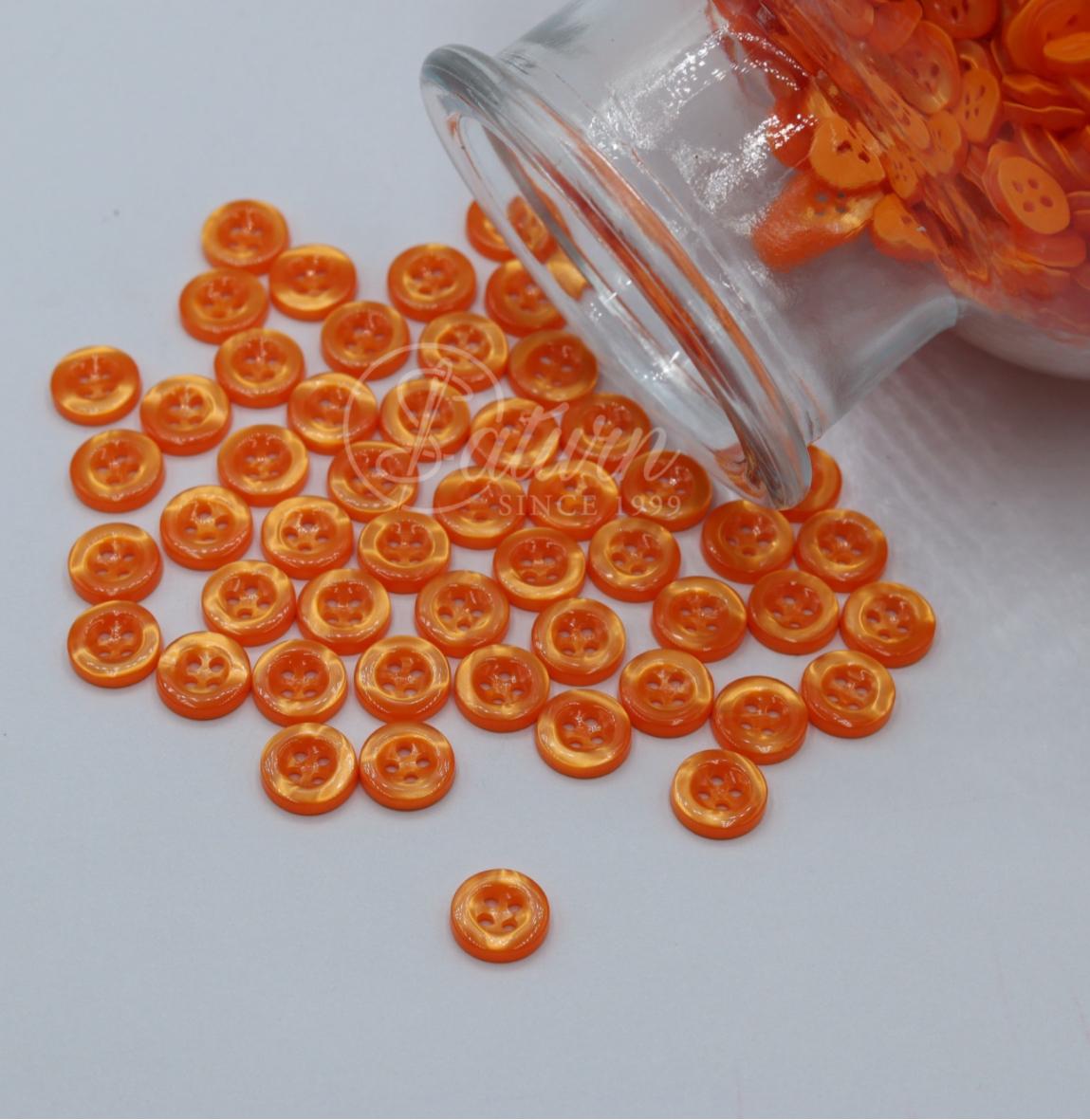 Nasturi din plastic,colorati 4 gauri/18L 1000Buc /Punga