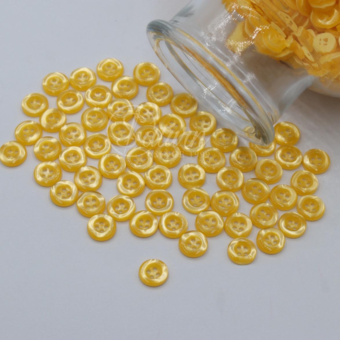 Nasturi din plastic,colorati 4 gauri/18L 1000Buc /Punga