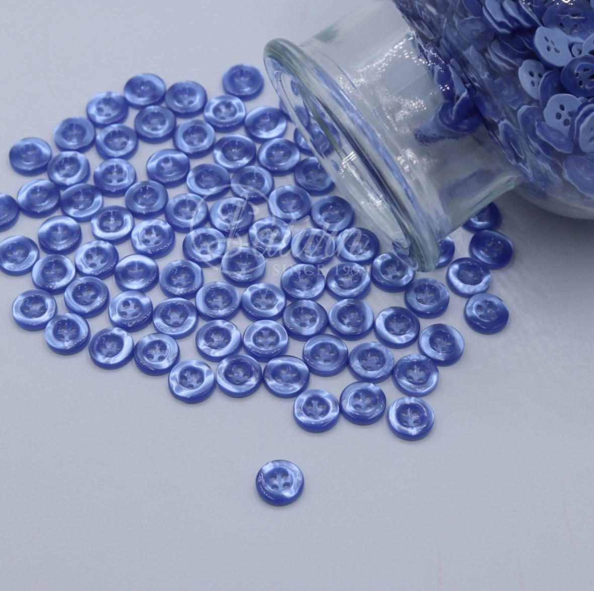 Nasturi din plastic,colorati 4 gauri/18L 1000Buc /Punga