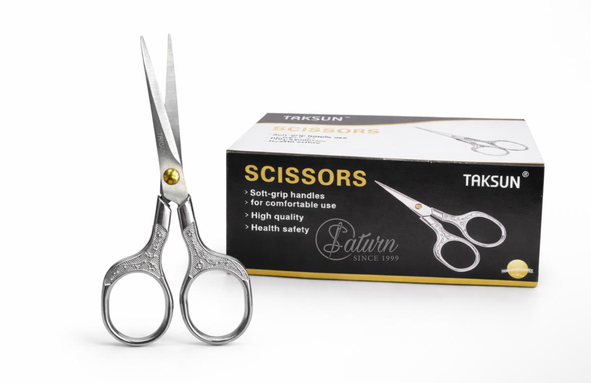 Foarfeca Premium cu Manere Argintii – Precizie, Eleganta și Confort