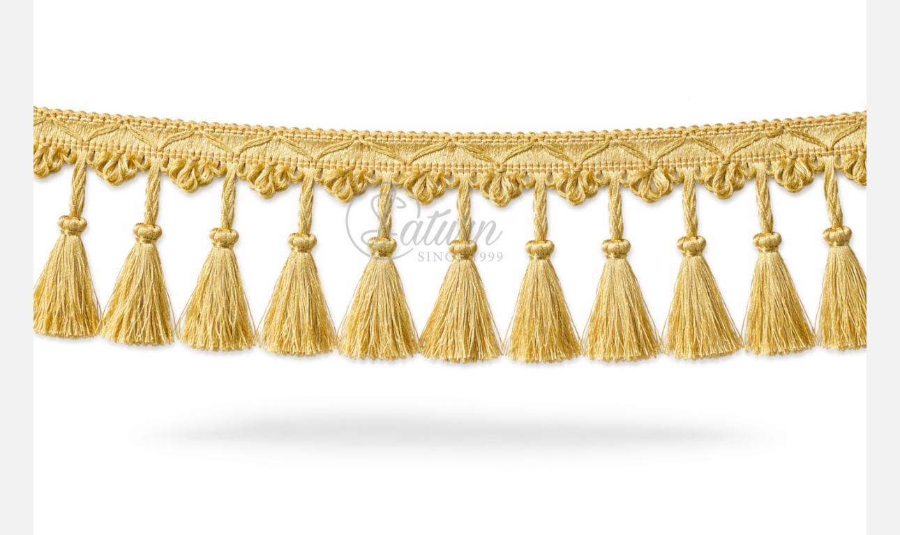 Franjuri decorativi din poliester – latime 8,5 cm | Accesoriu textil pentru draperii si decoratiuni/la metru
