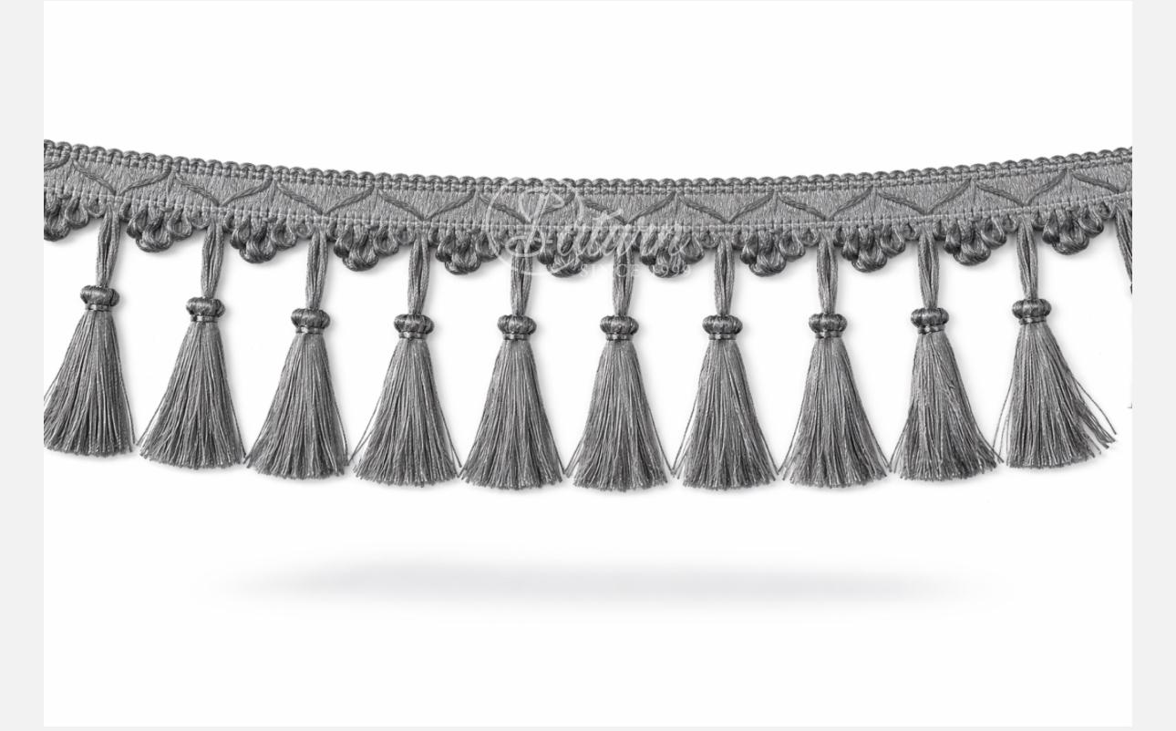 Franjuri decorativi din poliester – latime 8,5 cm | Accesoriu textil pentru draperii si decoratiuni/la metru