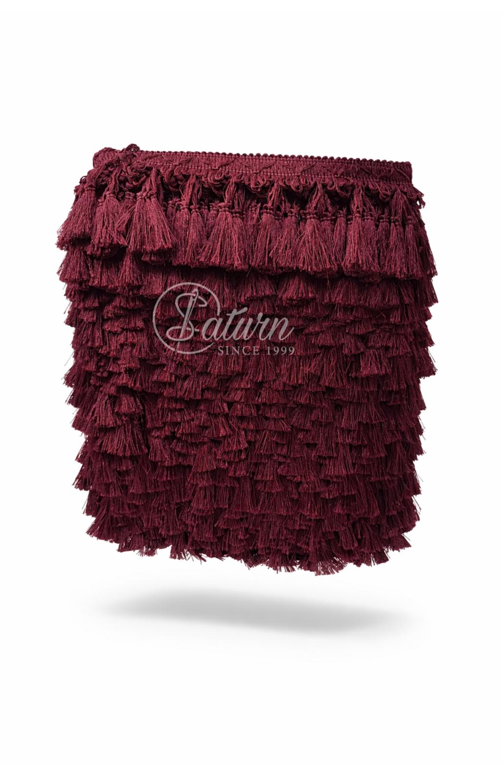 Franjuri decorativi din poliester – latime 8,5 cm | Accesoriu textil pentru draperii si decoratiuni/la metru