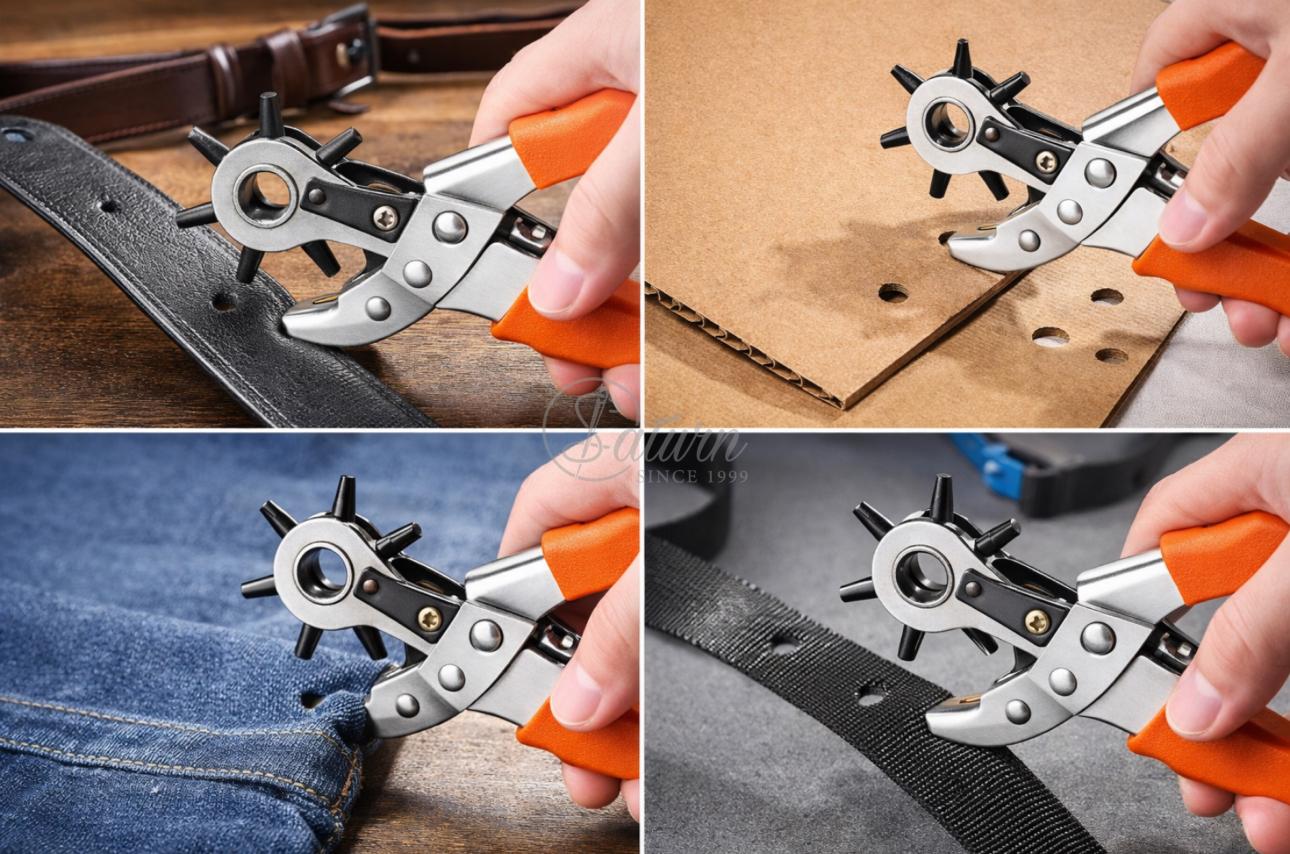 Cleste Perforator pentru Curele si Materiale Textile