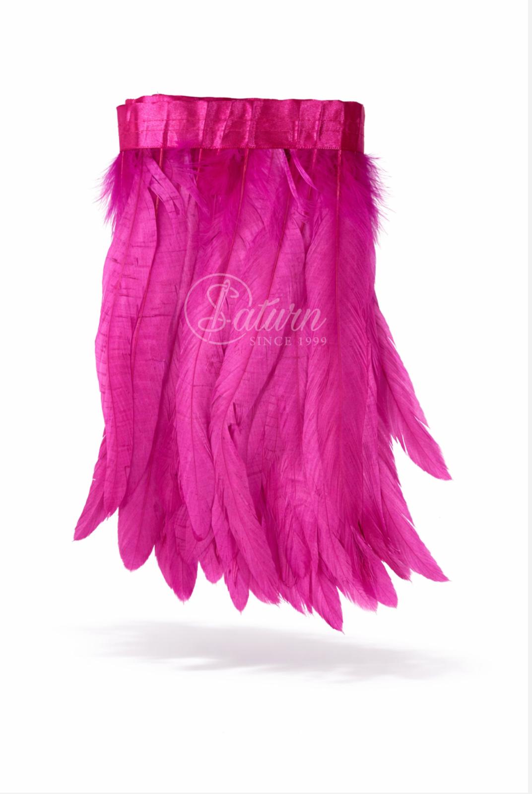 Pene Decorative de Cocos – 2 Metri/Pachet, Lungime 30 cm, Culori Variate