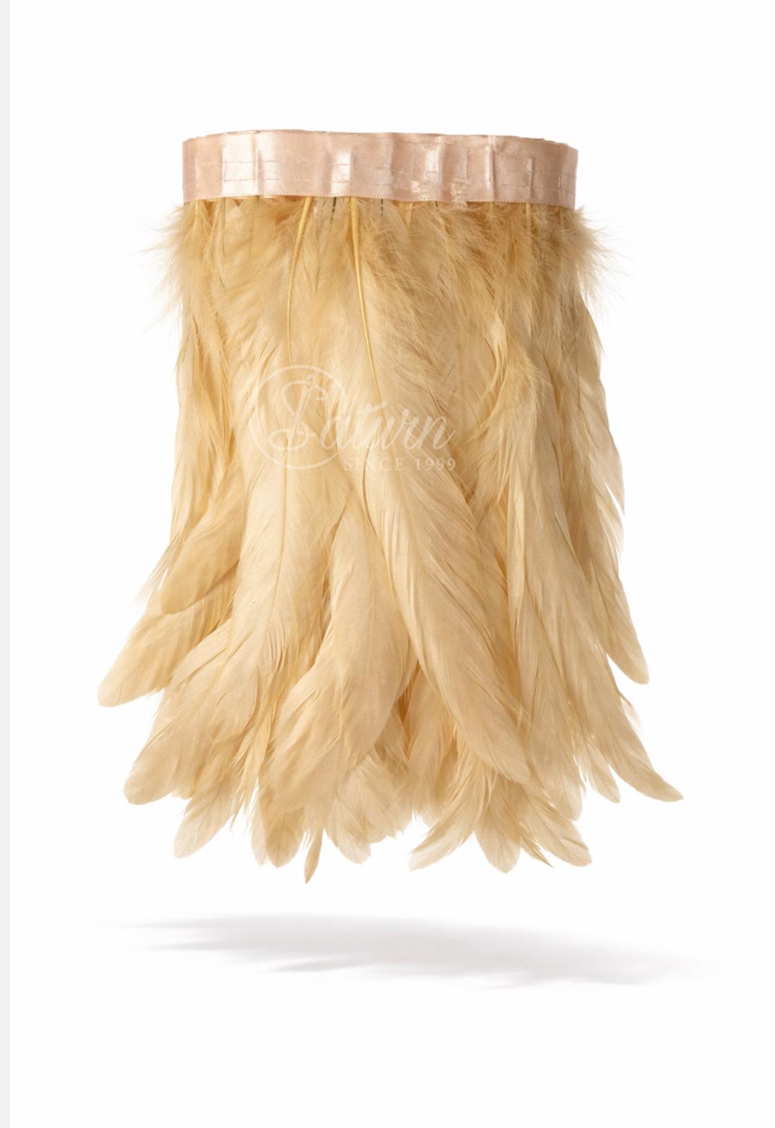 Pene Decorative de Cocos – 2 Metri/Pachet, Lungime 30 cm, Culori Variate